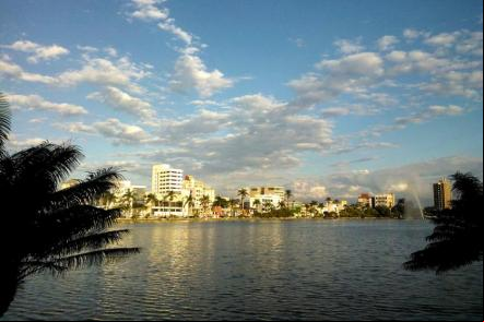 Fim de tarde em Lagoa Paulino - Foto: Leandro Xavier (Licen