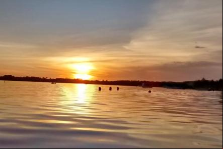 Por do Sol em S